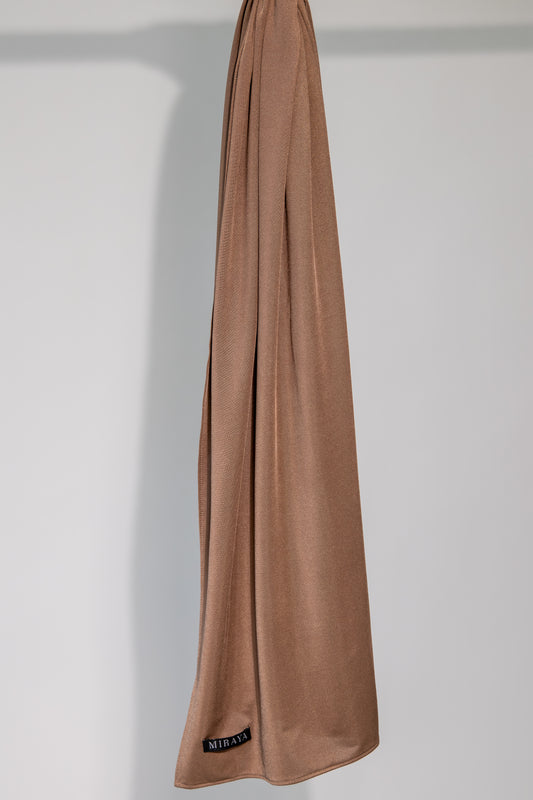 SATIN JERSEY SCARF